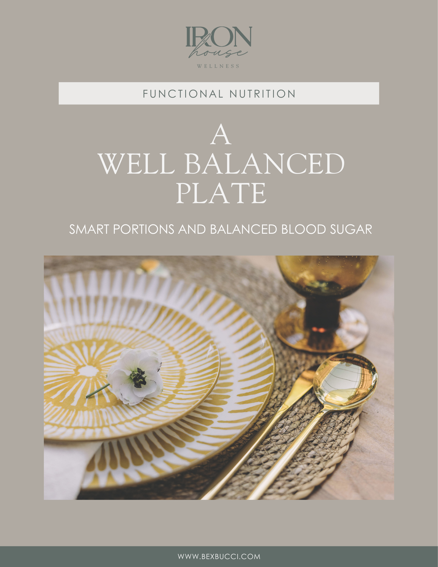 A Well Balanced Plate